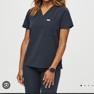 Figs Dark Harbor Catarina Top XS